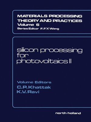 cover image of Materials Processing: Theory and Practices, Volume 6